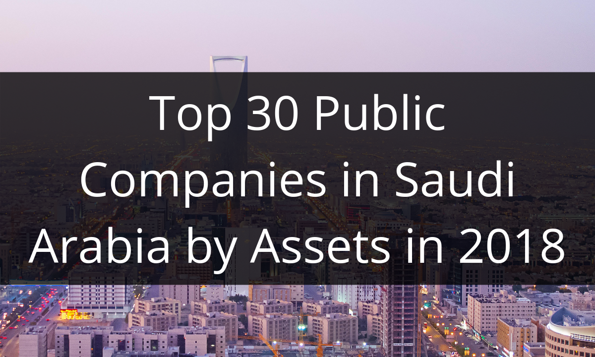 Top 30 Public Companies In Saudi Arabia By Assets In 2018